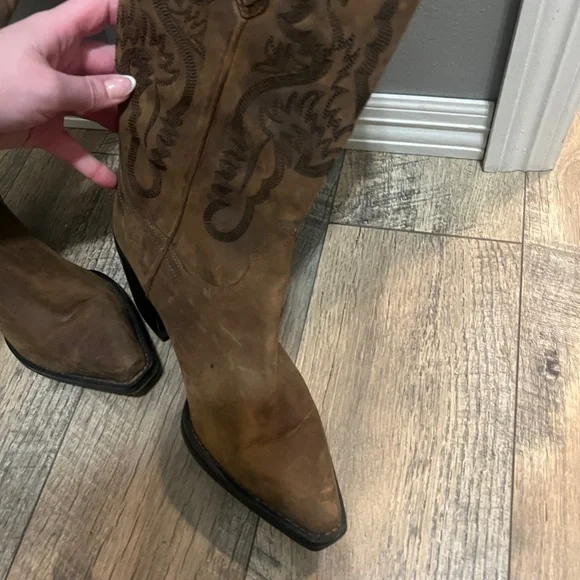 Jeffrey Campbell Dagget Boot Brown Wash - Picture 5 of 6